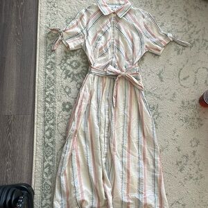 Luxe Apothetique Vintage Style Stripped Dress